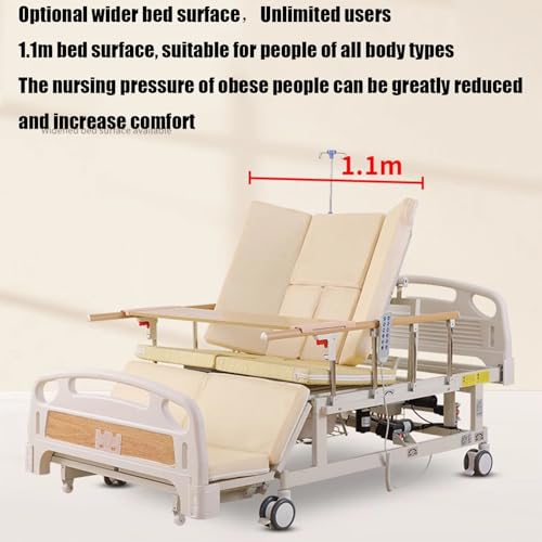 Electric Nursing Bed with Breathable Mattress Y12644