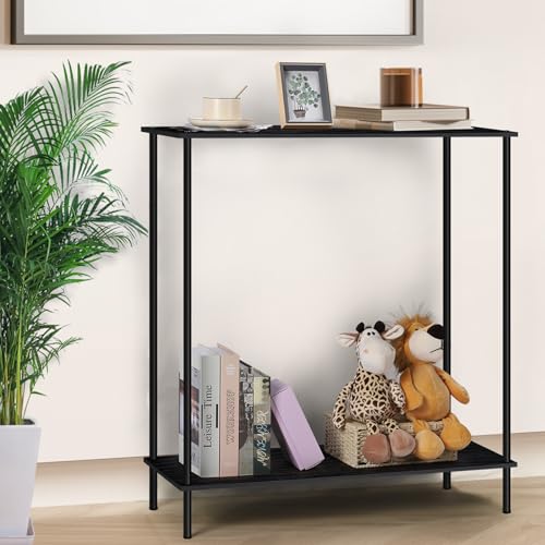 Brown 2 Tier Narrow Console Table A26789