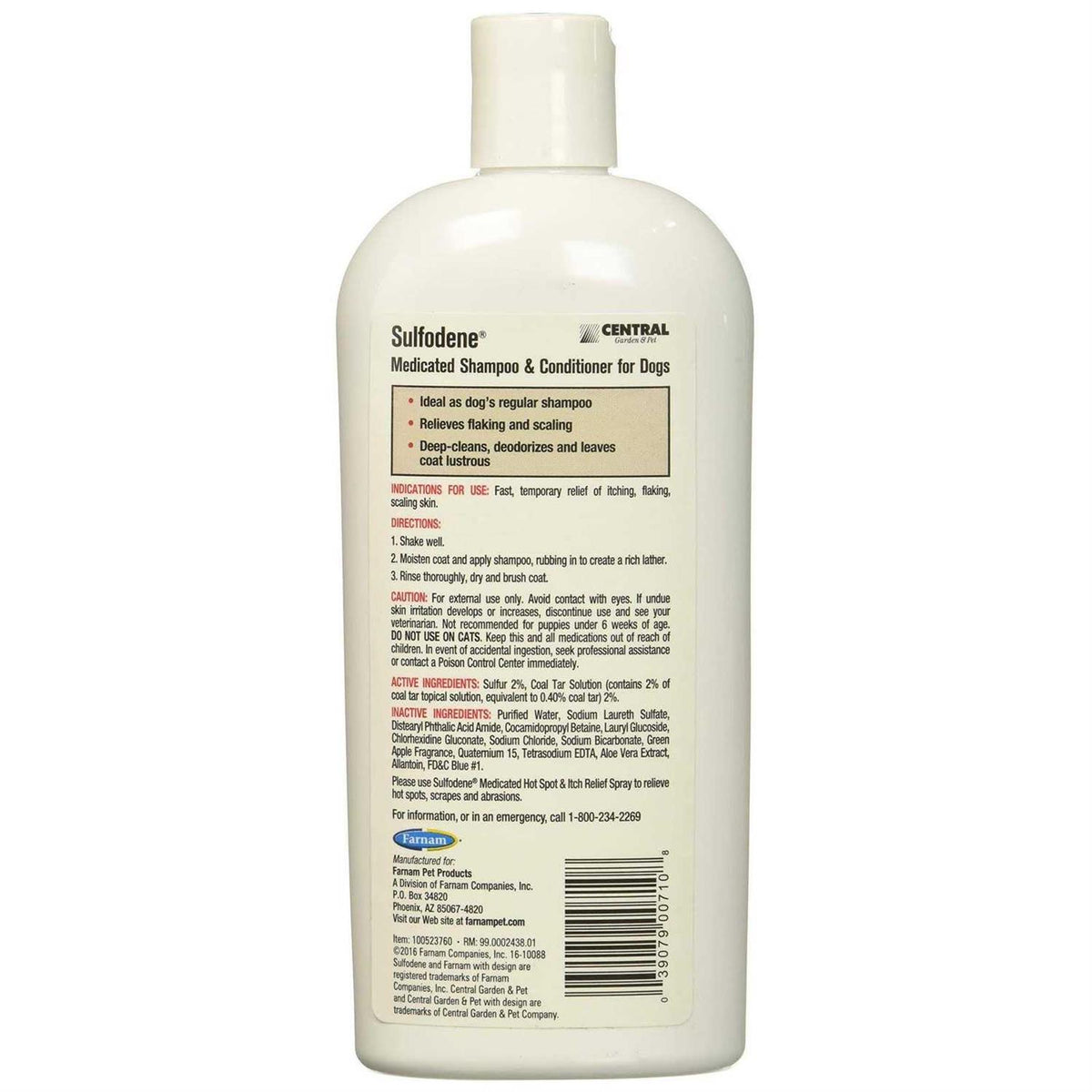 Medicated Shampoo Conditioner for Dogs X2518