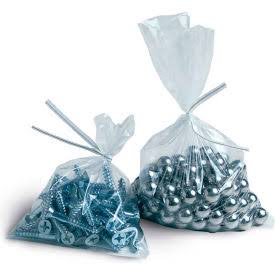 LDPE Lay Flat Poly Bag, 4 mil, Pk1000 E525704