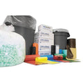 High-Density Commercial Can Liners, 60 gal, 12 microns, 43 inch x 46 inch, Clear, 200/Carton A9911