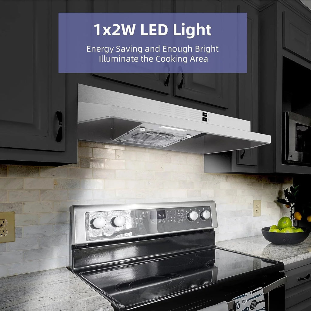 30 inch Under Cabinet Stainless Steel Range Hood U48357