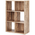 6 Storage Cubbies Wooden Organizer F563