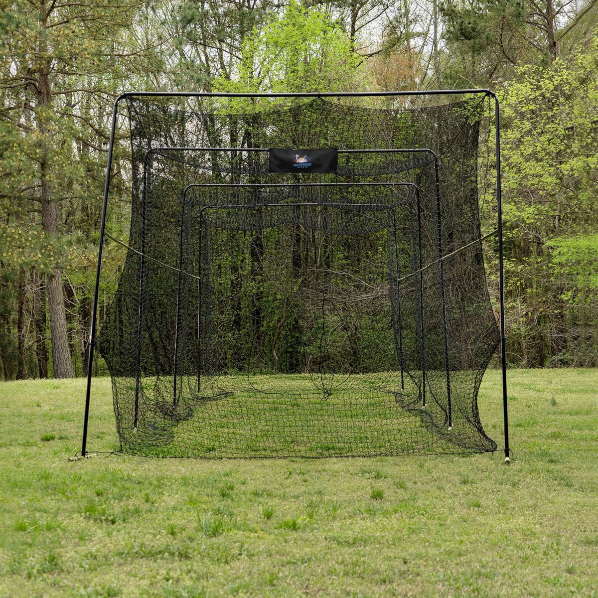 40 Foot Collapsable Batting Cage with Frame and Netting F5283