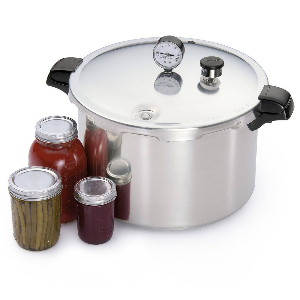 16-Quart Aluminum Pressure Cooker/Canner A814