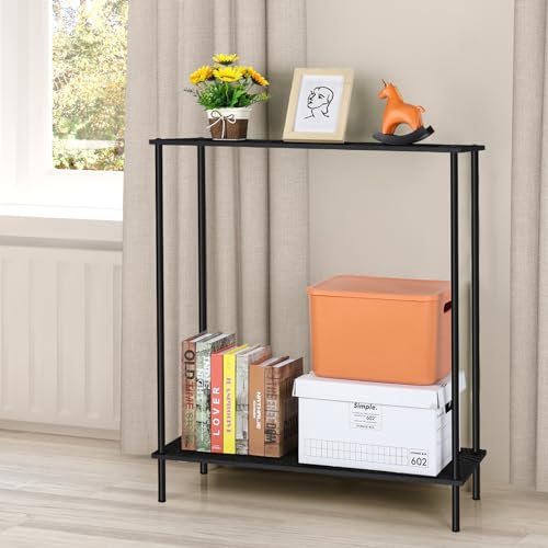 Brown 2 Tier Narrow Console Table A26789
