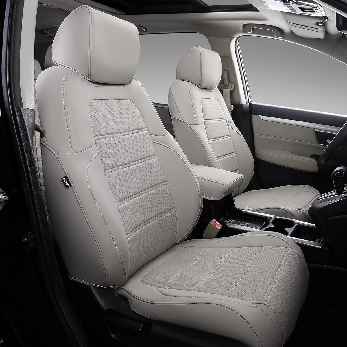 Grey Full Set Car Seat Covers R26381