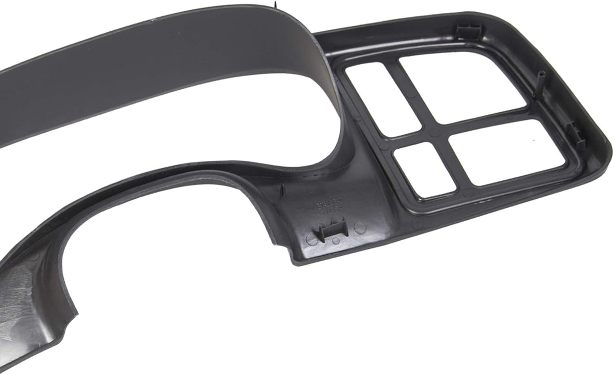 Full Size Double DIN Truck Dash Kit ABS Plastic Matte Black O27449