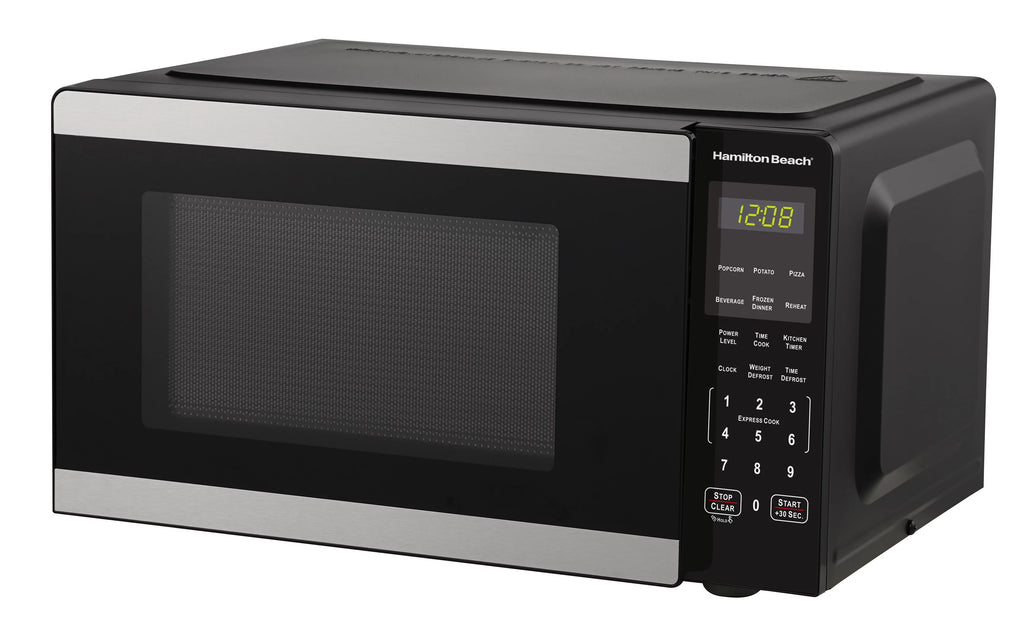 0.9 Cu ft Stainless Steel Countertop Microwave Oven D114