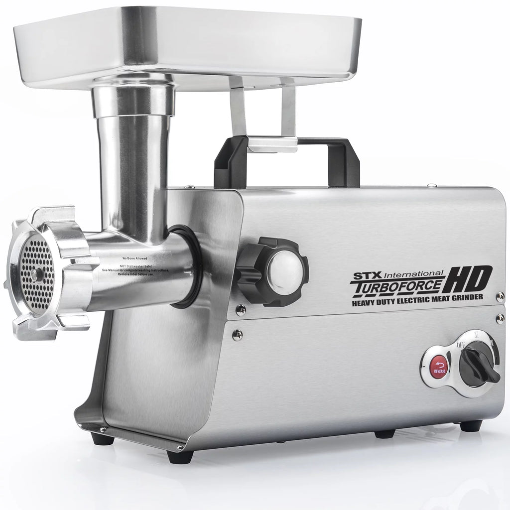 Heavy Duty Electric Meat Grinder with 4 Grinding Plates F402