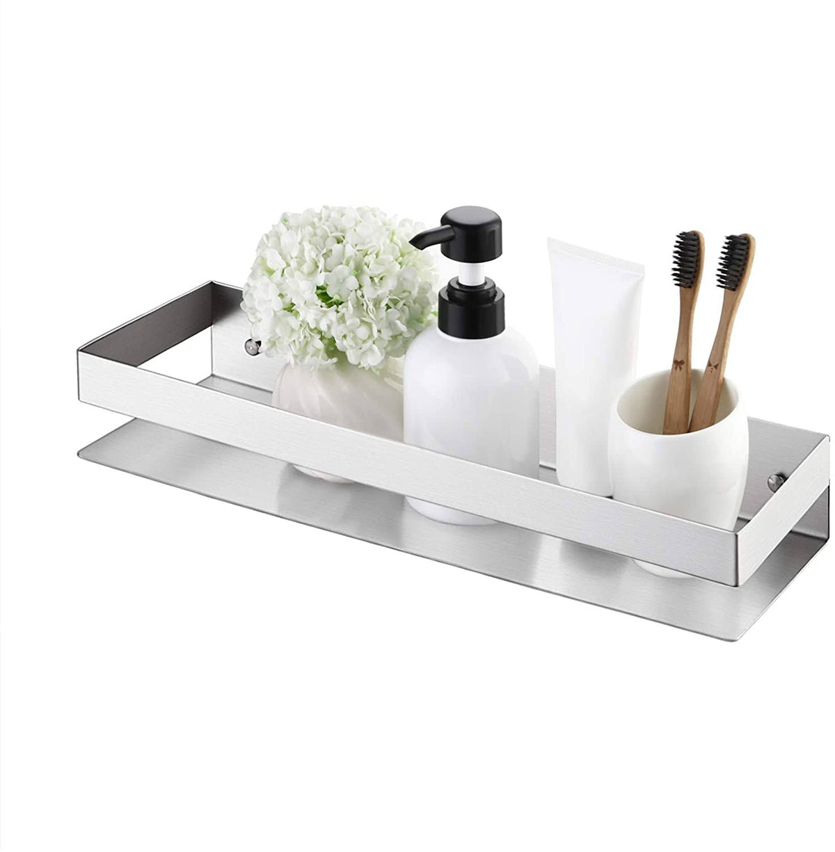 Stainless Steel Bathroom Shelf Basket O1947