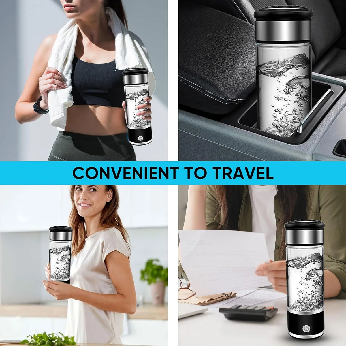 Hydrogen Water Bottle Generator Q755356