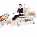 Electric Nursing Bed with Breathable Mattress Y12644