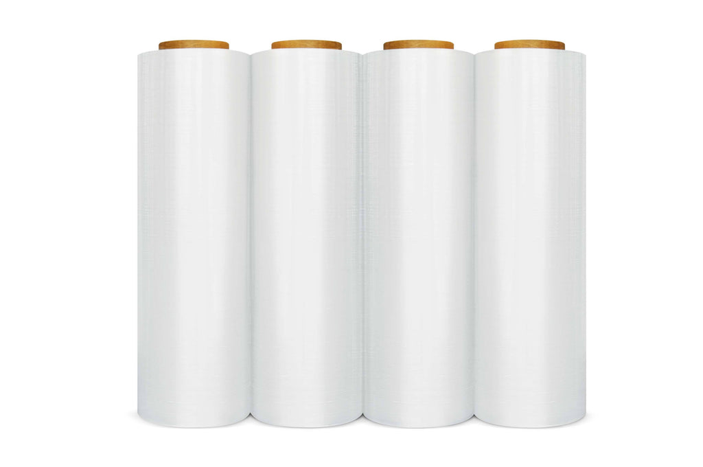 Cast Hand Wrap Stretch Clear Film 4 Rolls X212