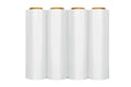 Cast Hand Wrap Stretch Clear Film 4 Rolls X212