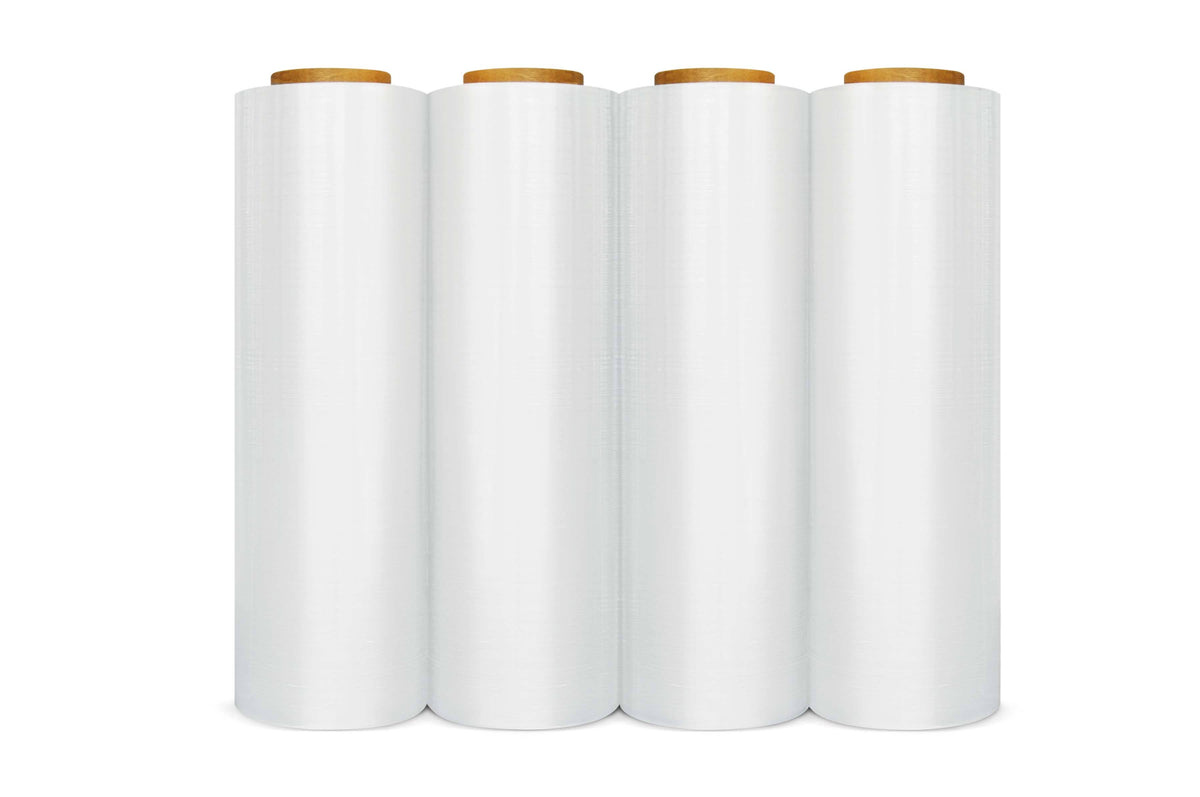 Cast Hand Wrap Stretch Clear Film 4 Rolls X212