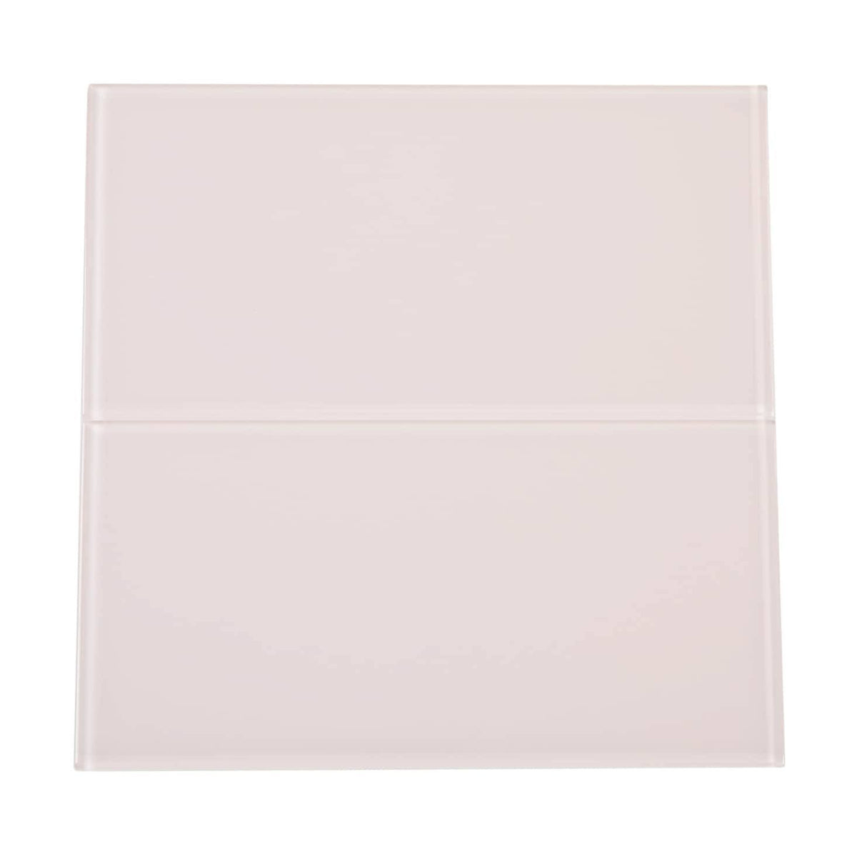 Glass Subway Tile Rose Pale Pink E519945