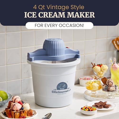 4Qt Electric Ice Cream Maker Y429