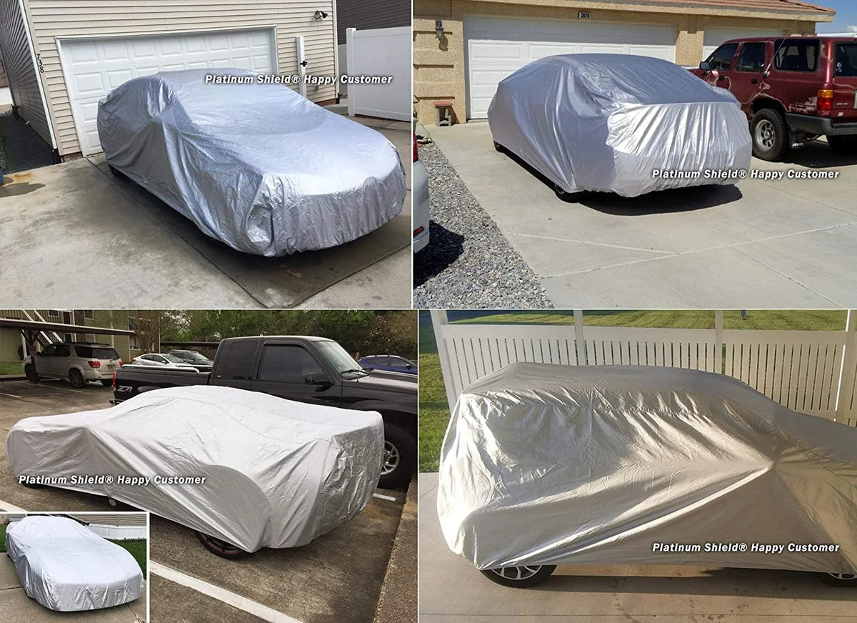 Weatherproof Car Cover with Fleece Lining Q871667