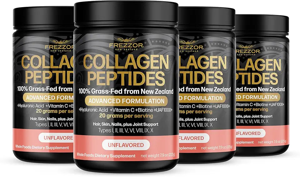 Collagen Peptides Powder Unflavored 900g 4 Jars Y293
