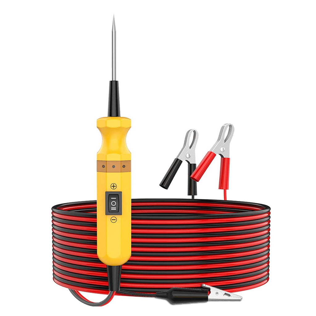 9-30V DC Car Circuit Tester with 20FT Test Cable LED Test Light T98129