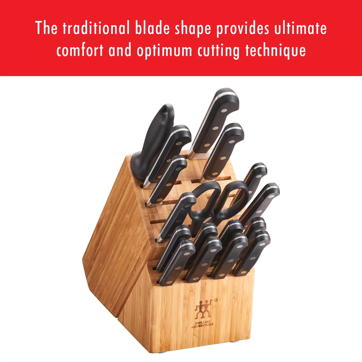 18-pc Knife Block Set Q947