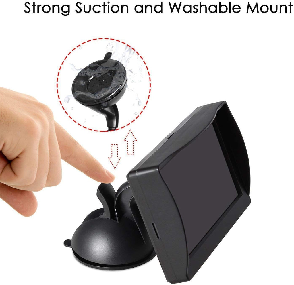 4.3’’ TFT LCD Monitor Backup Camera Kit, IP 68 Waterproof, Pack of 2 U73153