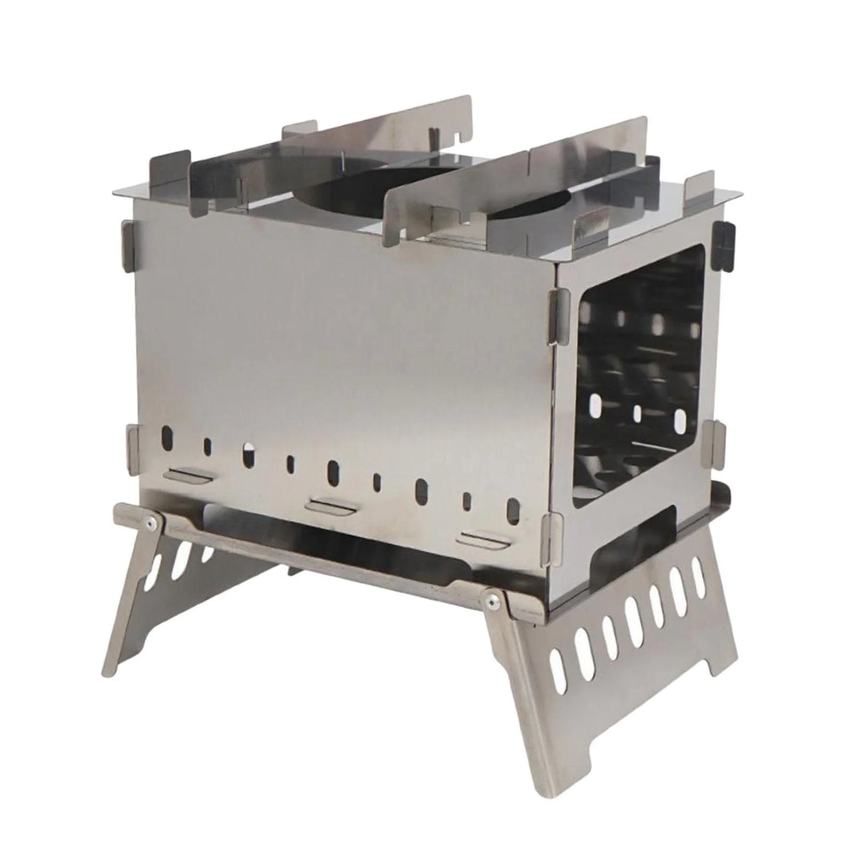 Stainless Steel Portable Folding Barbecue with Bag S978973