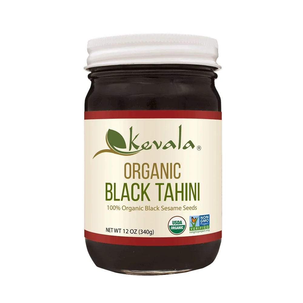 (3 Pack) Organic Black Tahini 12 oz Z7018