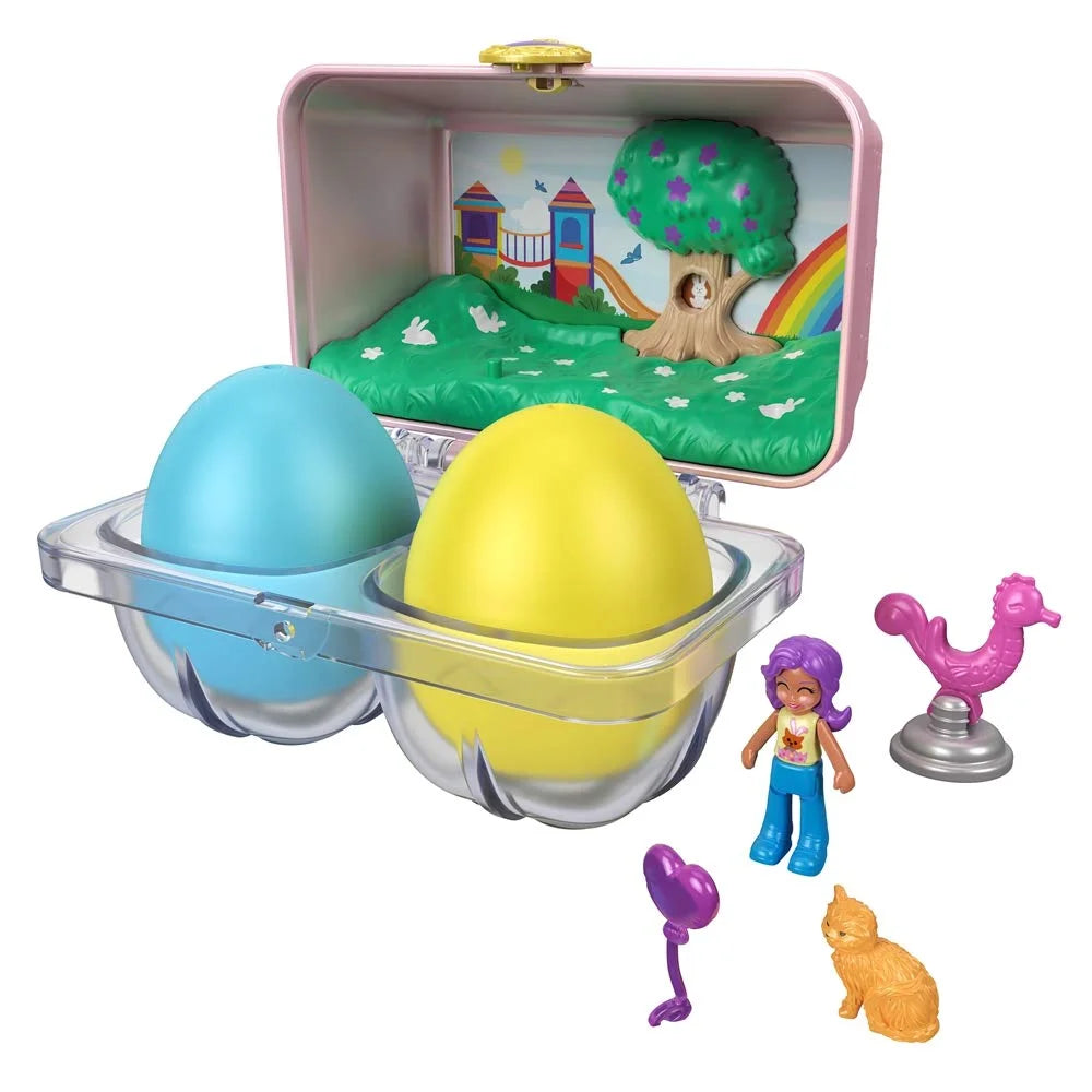 Pink Rainbow Playground Theme Mystery Surprise Egg Carton E5728