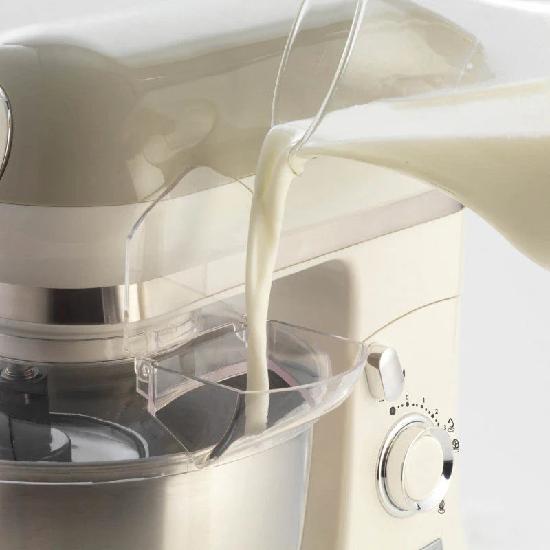 Vintage 5.5L 2400W Beige Stand Mixer A524