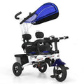 4-In-1 Kids Baby Stroller Tricycle Detachable Toy Bike with Canopy M69704