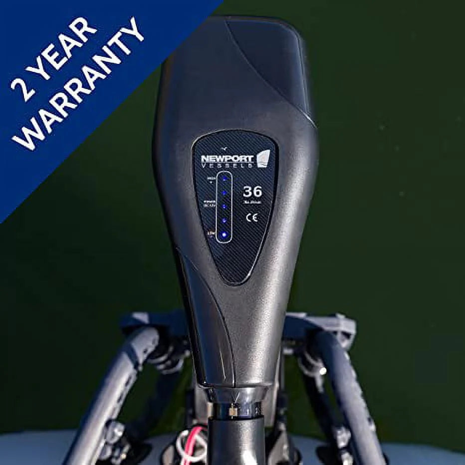 55 lb Thrust Saltwater Transom Mounted Electric Trolling Motor C6732