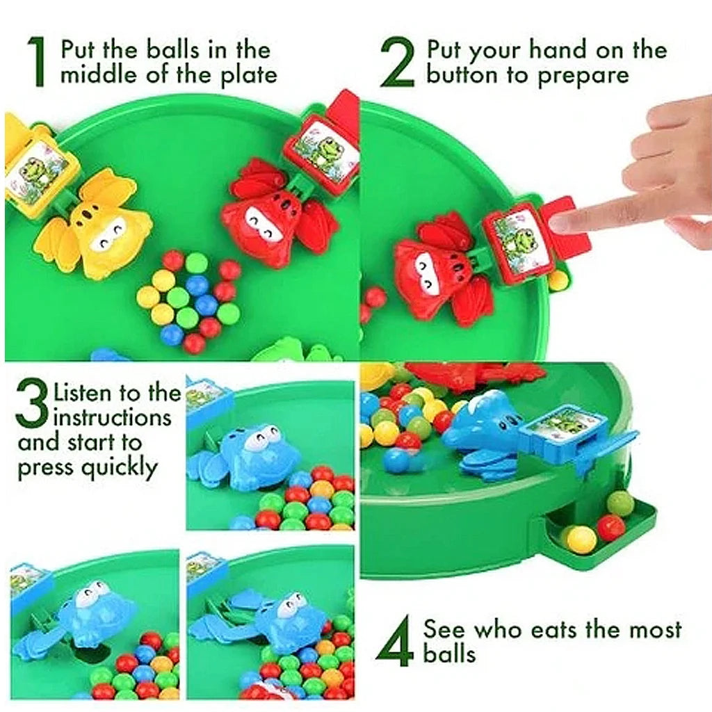 Hungry Frogs Game Board Game K336849