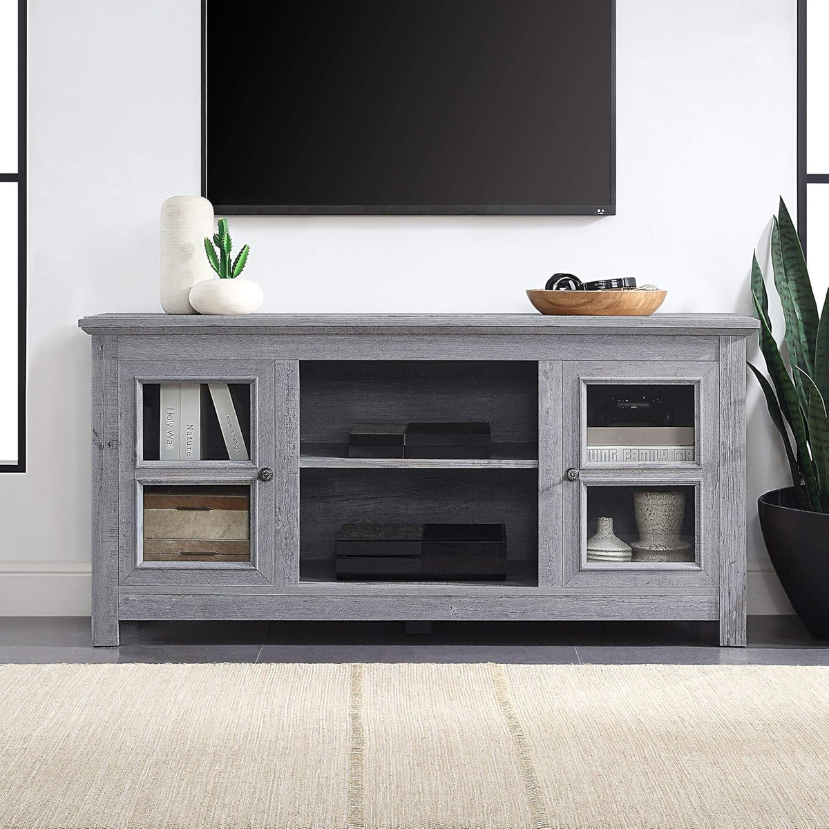 Electric Fireplace TV Stand for TVs up to 55 Inch H119439