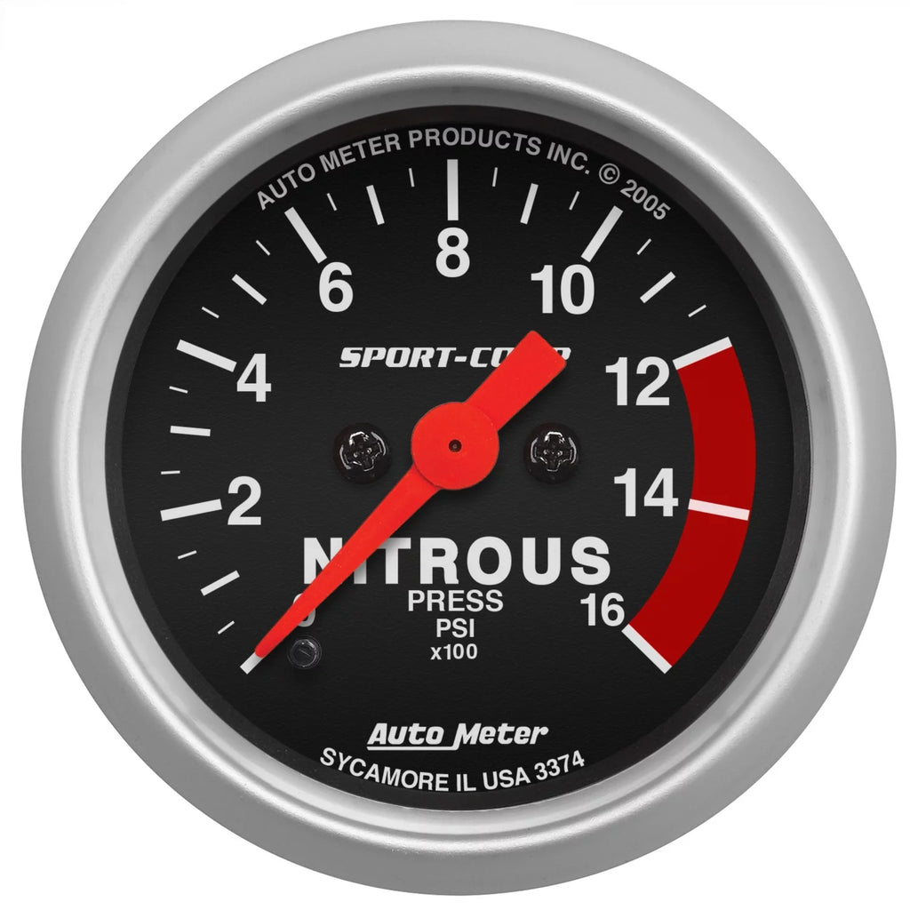Electric Nitrous Pressure Gauge U2808