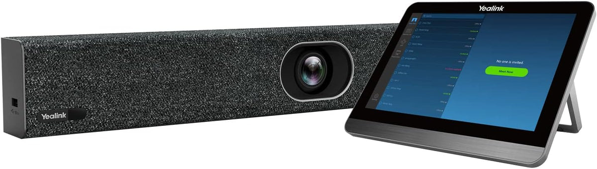 Wide Angle Webcam with 8 Microphones and Speakers J1636