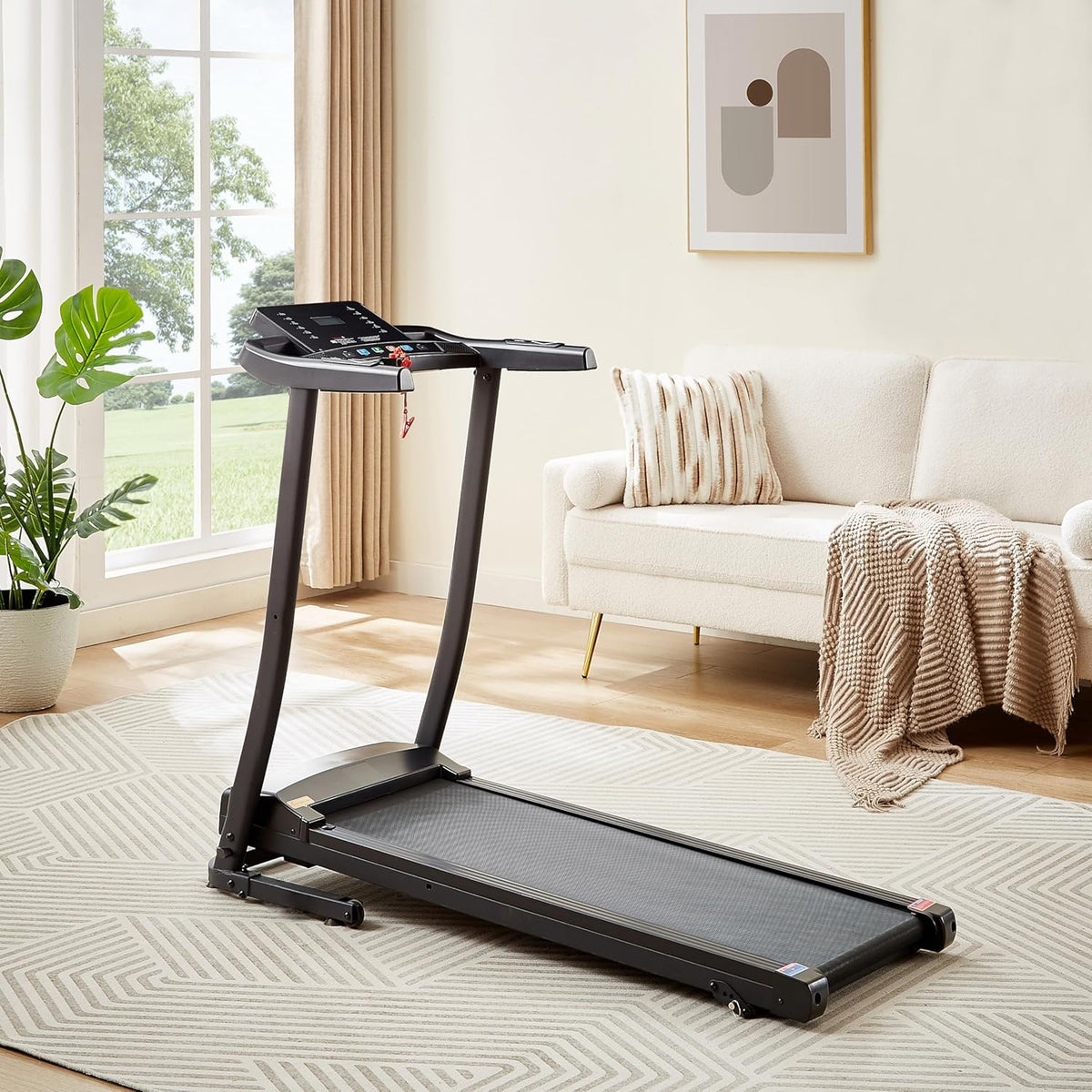 2.5 HP Folding Treadmill with 3-Speed Incline Adjustment G359808
