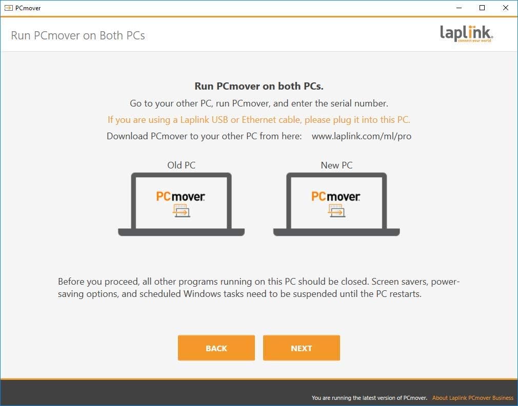 PCmover Business Technician License with USB 3.0 cable H3326