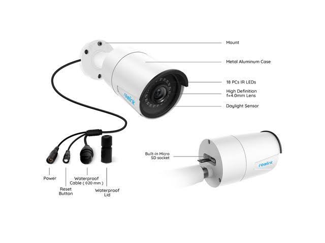 8CH 5MP PoE Security Camera System L526