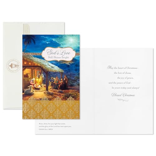 36 Cards and Envelopes Religious Christmas Card Assortment Q1960