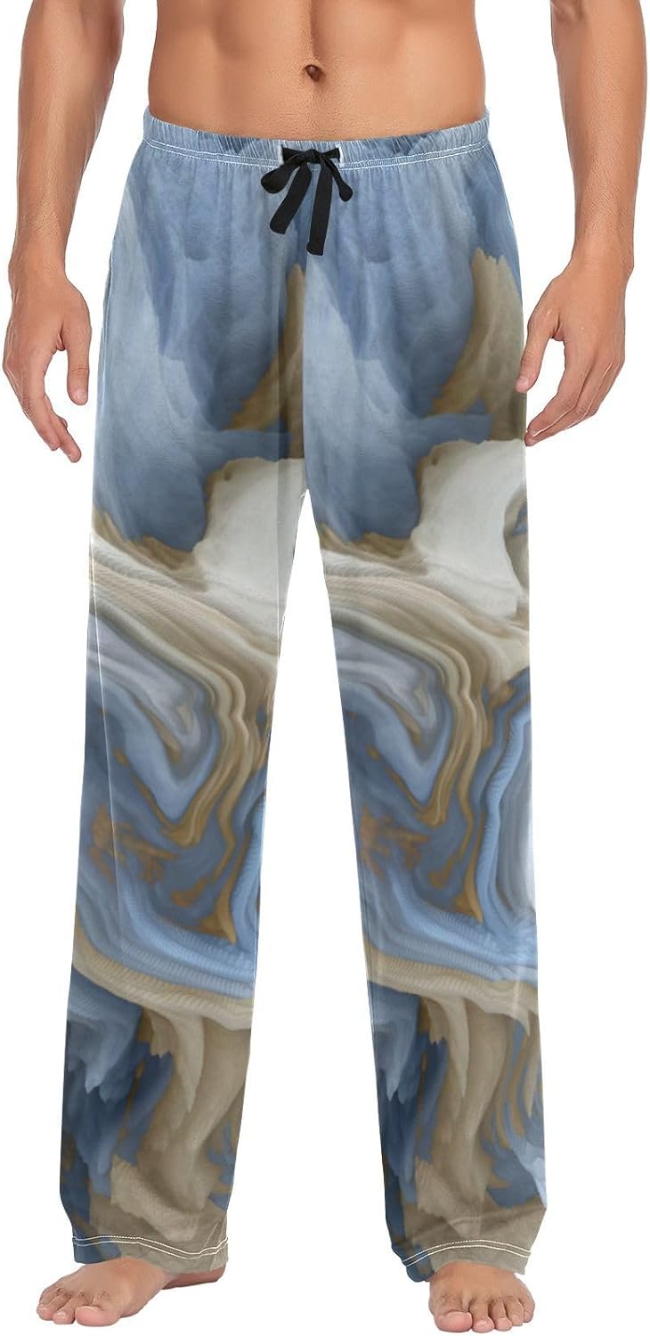 Grey Cotton Pajama Pants B3184