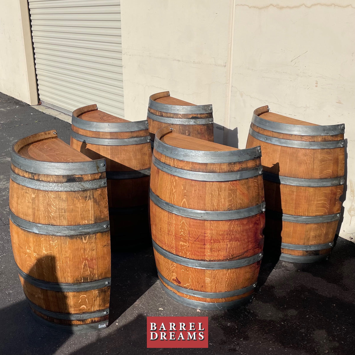1/2 Cut Wine Barrel T633626