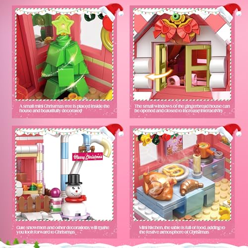 1288PCS Christmas Building Set U834