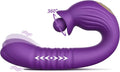 4 in 1 G Spot Vibrator with 10 Thrusting 3 Licking 10 Vibrating Modes C946