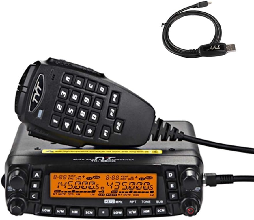 Quad Band 50W Mobile Ham Radio Black Pack of 2 T79260