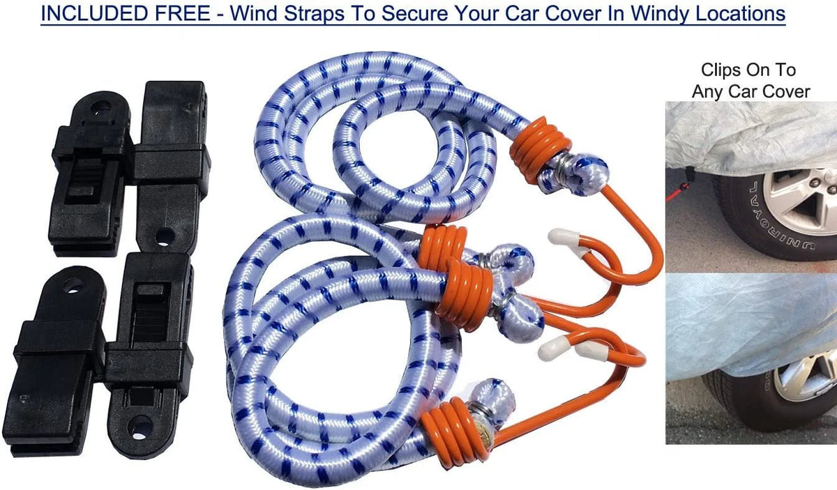 Weatherproof Car Cover with Fleece Lining Q871667