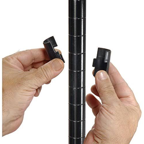 Black Epoxy Wire Shelving X916660