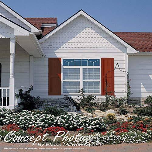 White Composite Board-n-Batten Shutters (Per Pair) Q9910