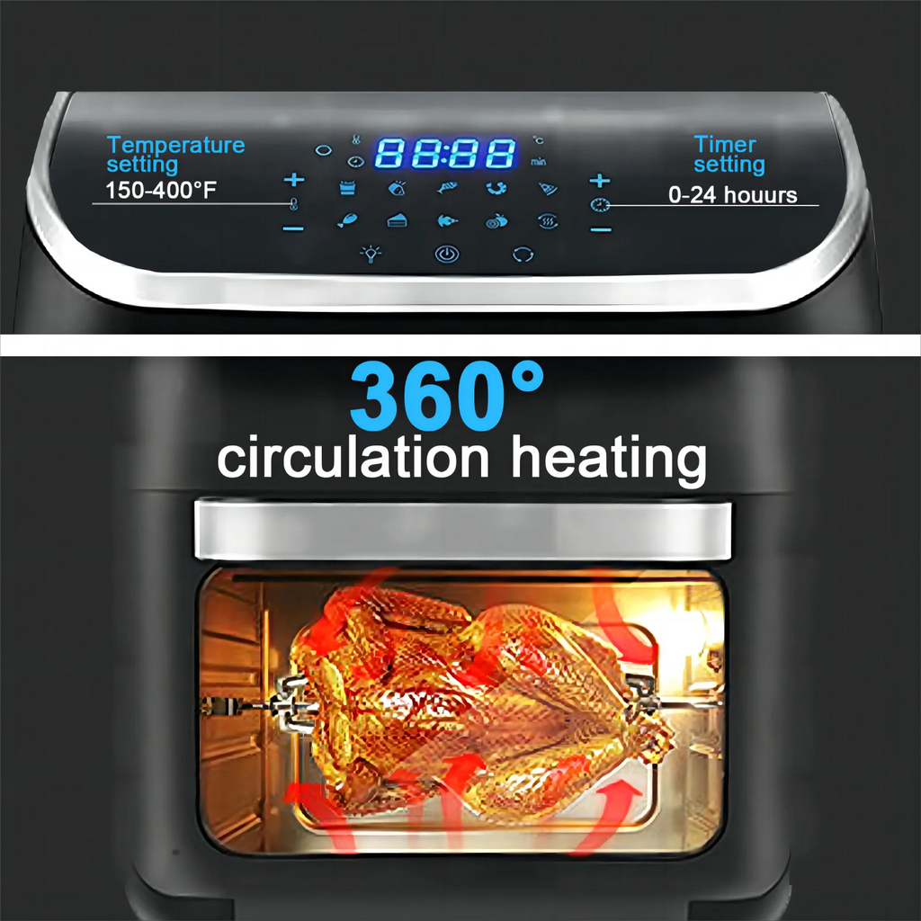 12L 1800W Digital Air Fryer Oven C687517